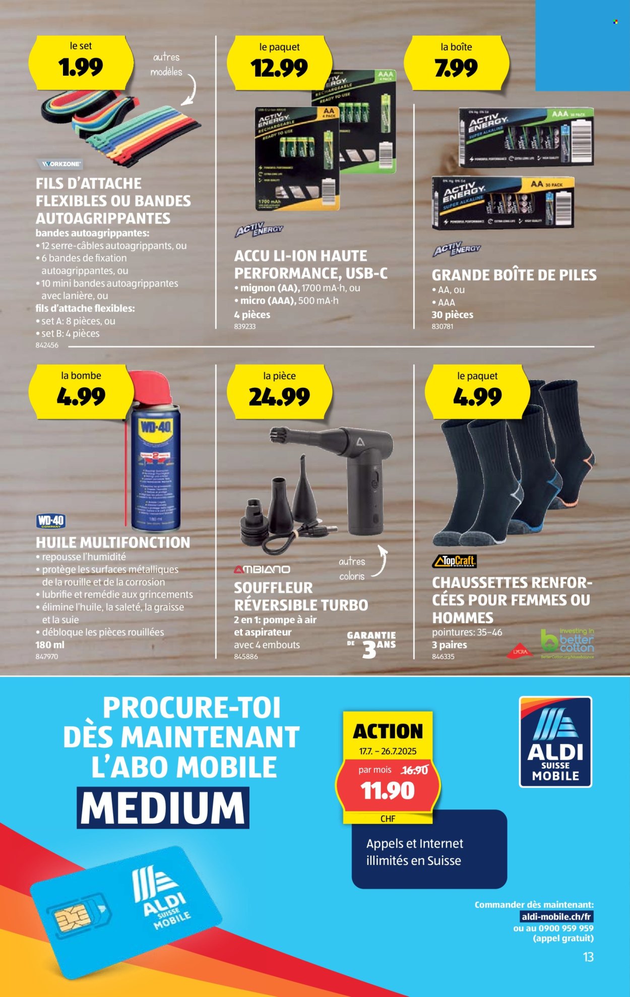 Catalogue Aldi - 17.7.2025 - 23.7.2025. Page 13. Page 13