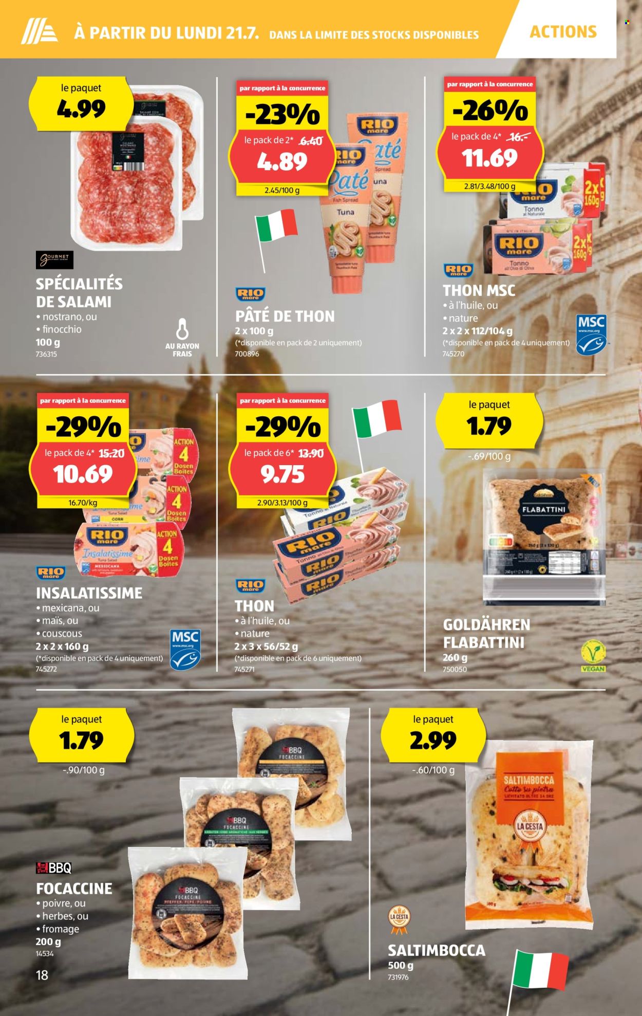 Catalogue Aldi - 17.7.2025 - 23.7.2025. Page 18. Page 18
