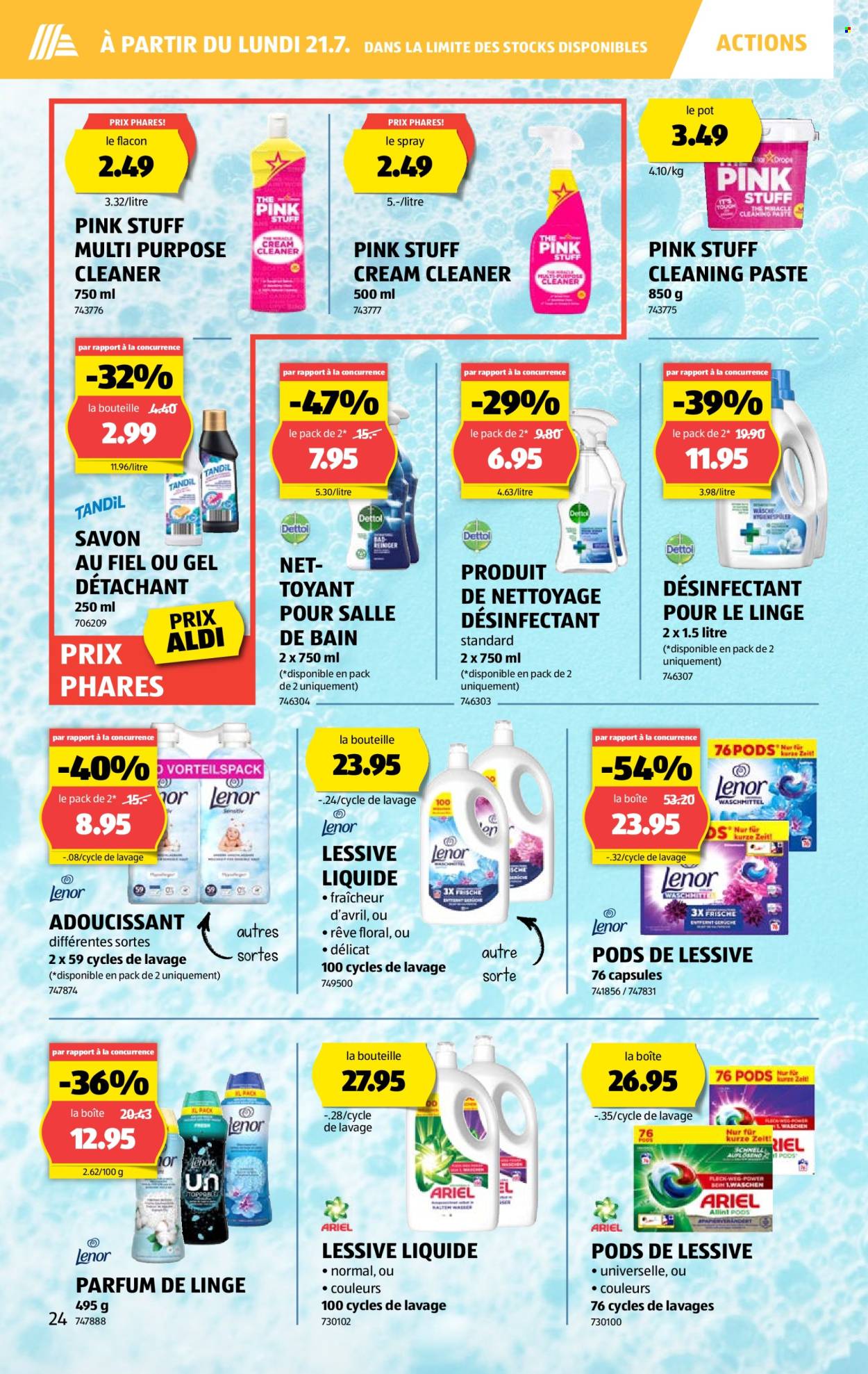 Catalogue Aldi - 17.7.2025 - 23.7.2025. Page 24. Page 24