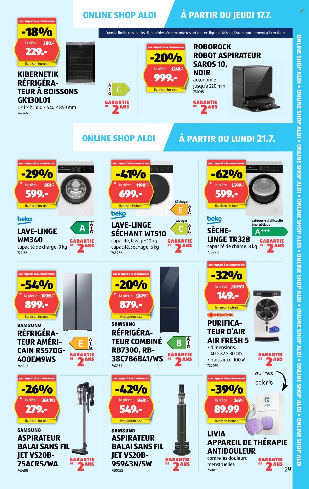 Catalogue Aldi - 17.7.2025 - 23.7.2025. Page 29. Page 29