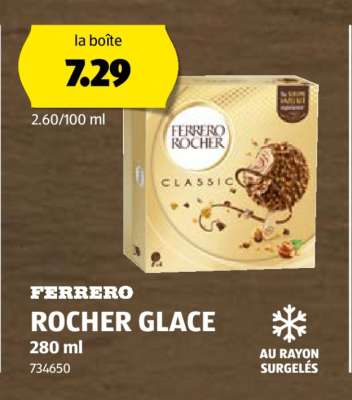 FERRERO ROCHER GLACE