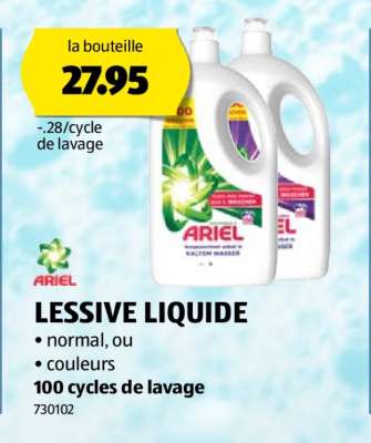 ARIEL LESSIVE LIQUIDE
