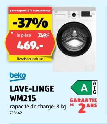 LAVE-LINGE WM215