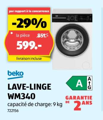 LAVE-LINGE WM340