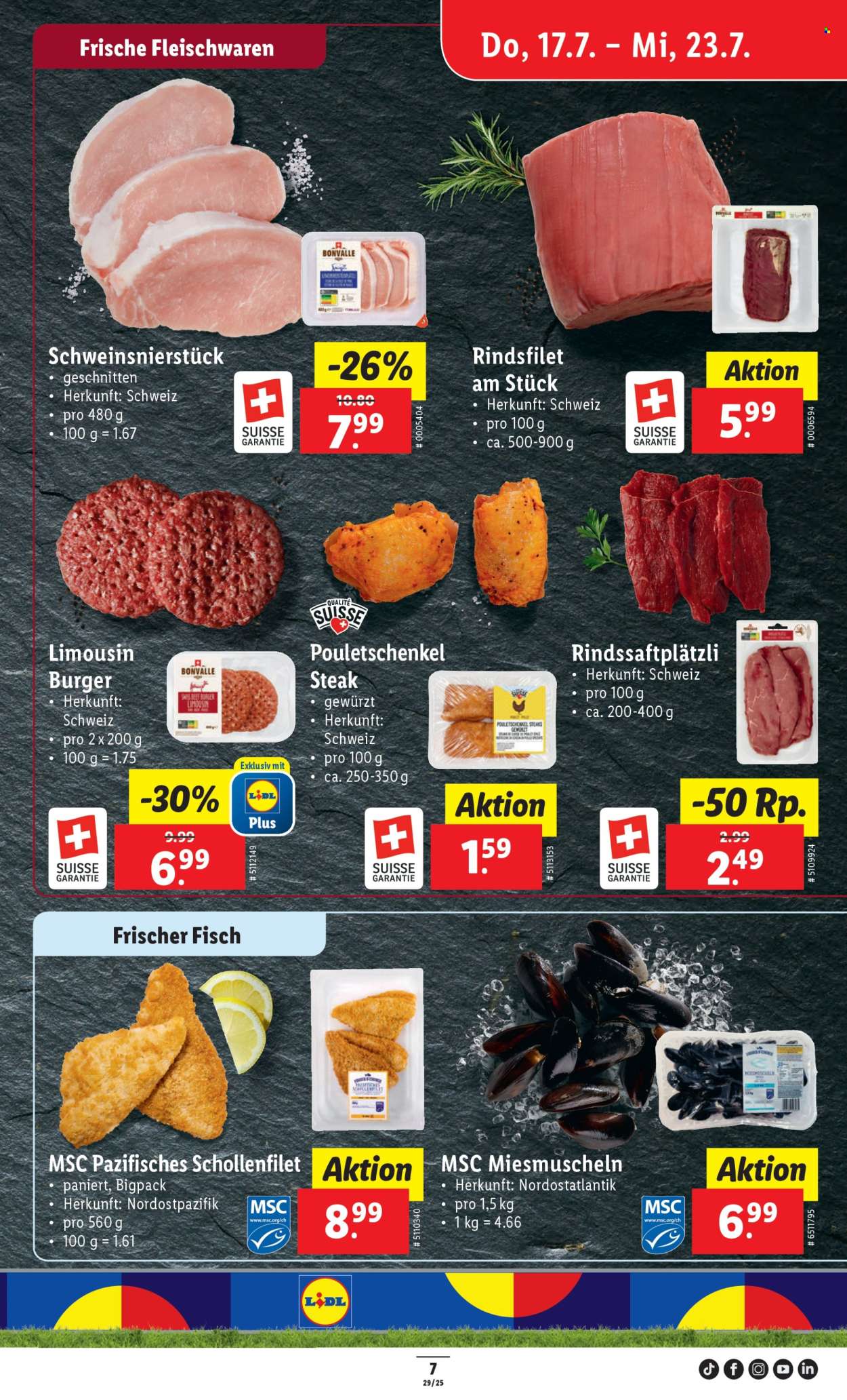 Catalogue Lidl - 17.7.2025 - 23.7.2025. Page 7. Page 7