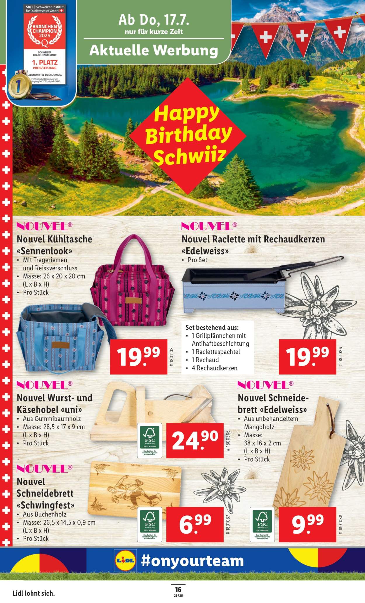 Catalogue Lidl - 17.7.2025 - 23.7.2025. Page 18. Page 18