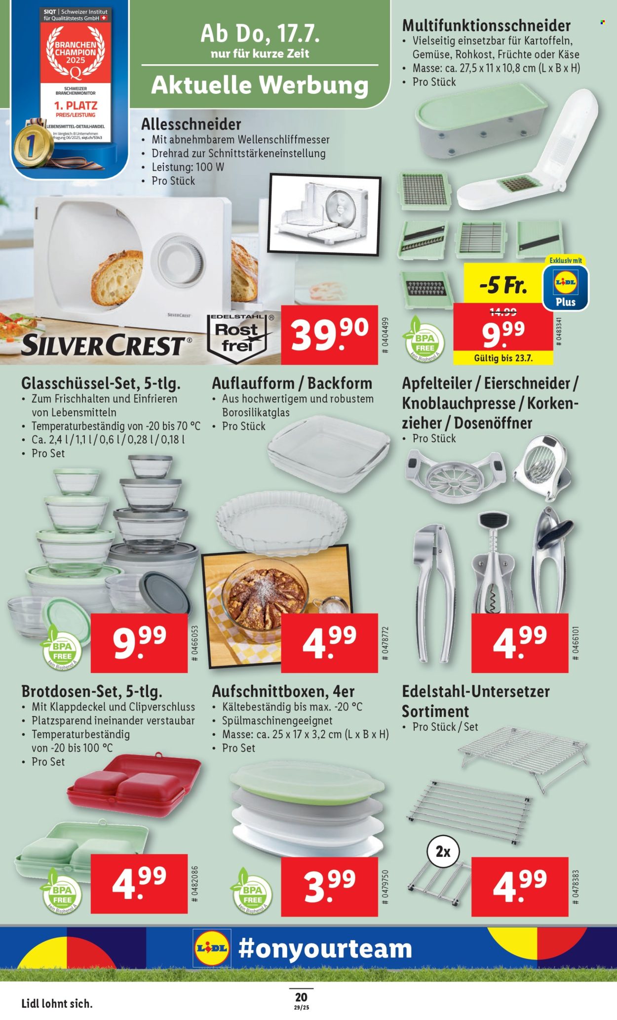 Catalogue Lidl - 17.7.2025 - 23.7.2025. Page 22. Page 22