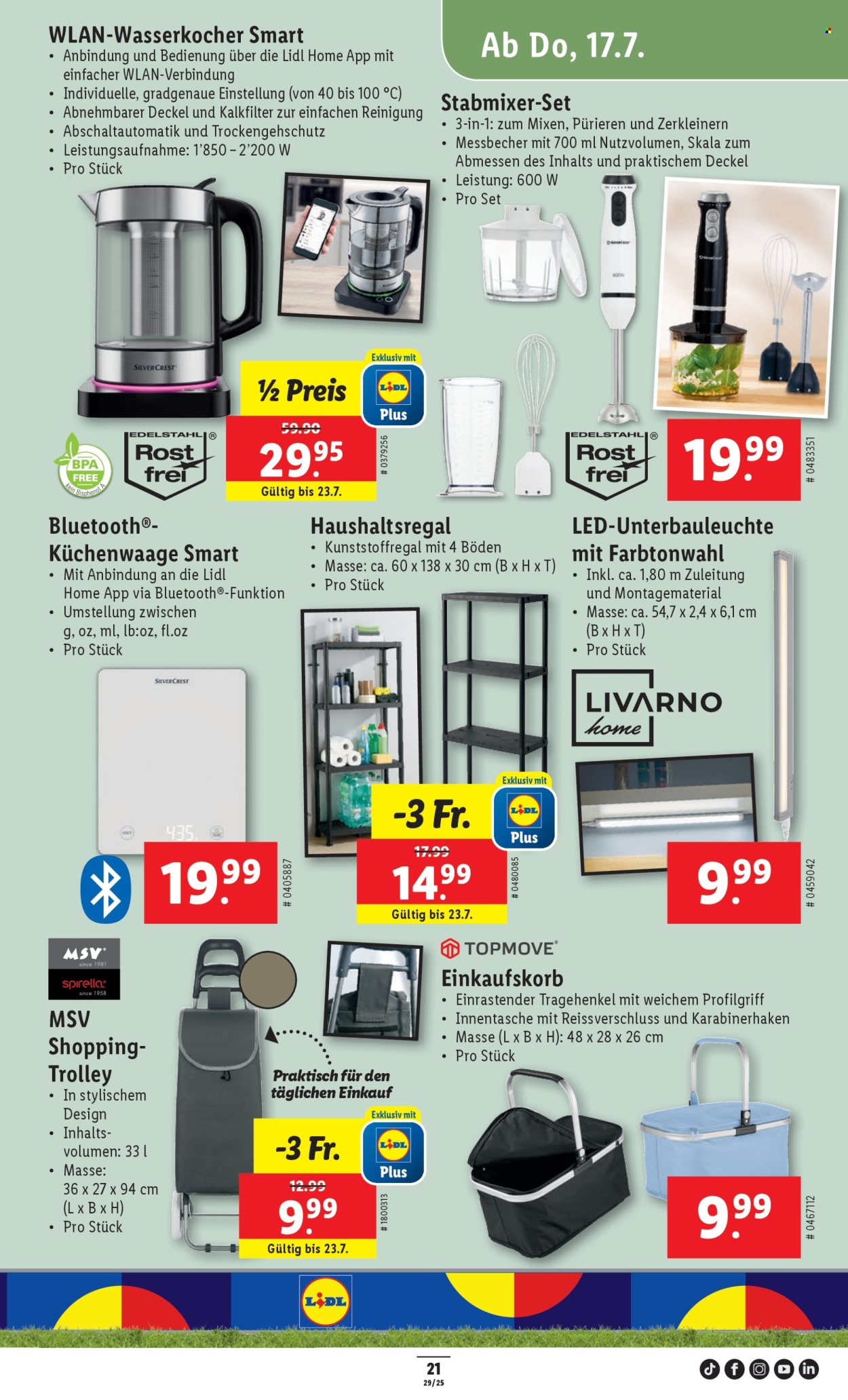 Catalogue Lidl - 17.7.2025 - 23.7.2025. Page 23. Page 23