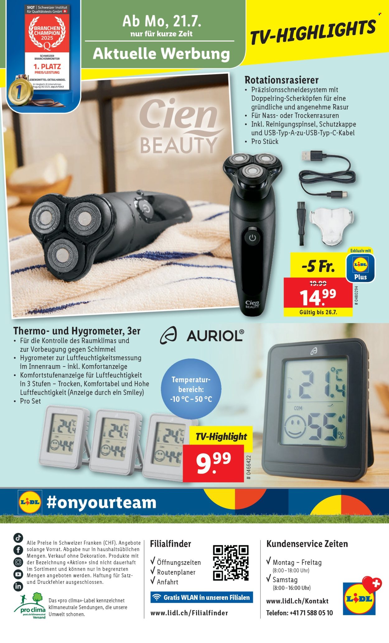 Catalogue Lidl - 17.7.2025 - 23.7.2025. Page 34. Page 34