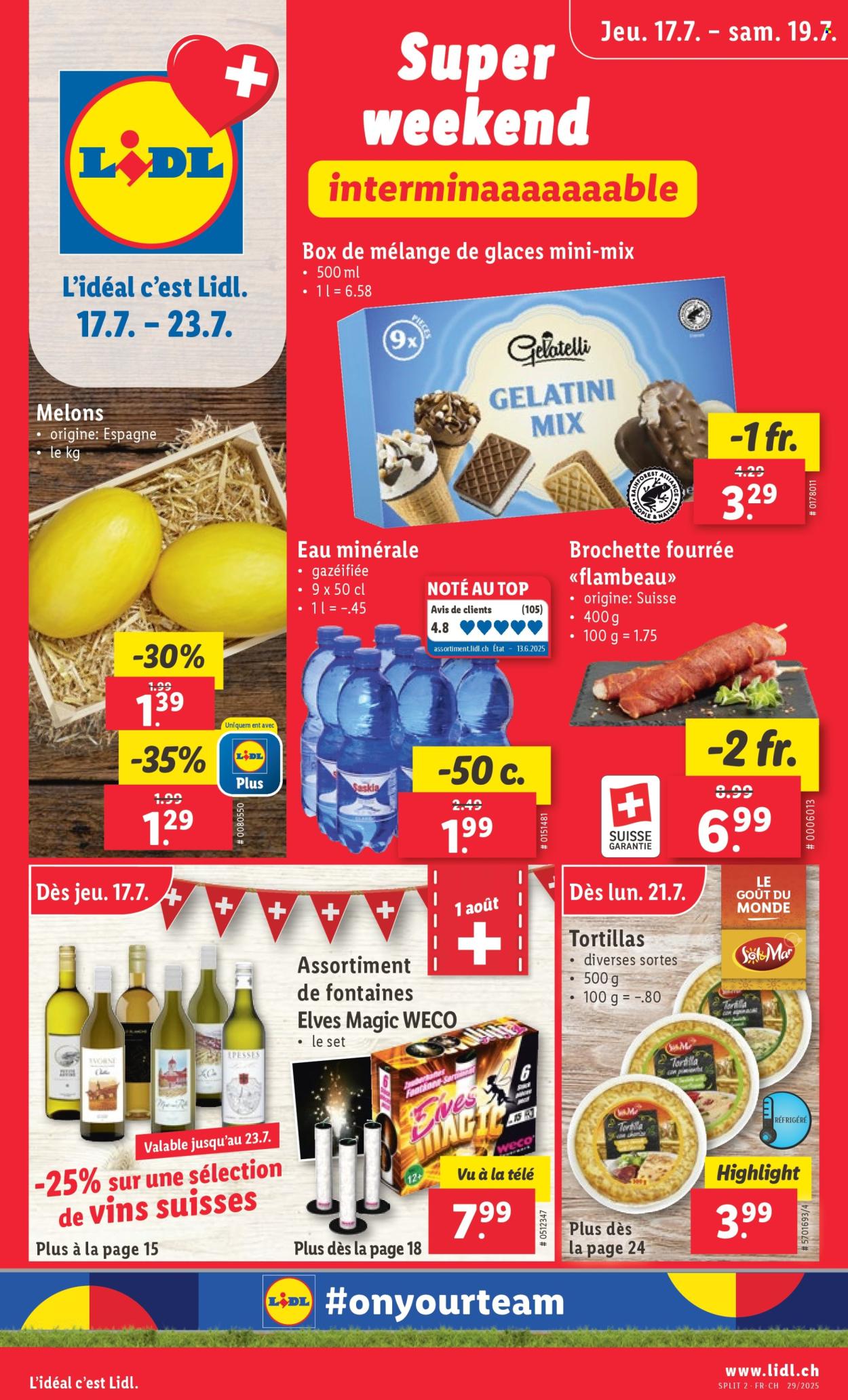Catalogue Lidl - 17.7.2025 - 23.7.2025. Page 1. Page 1
