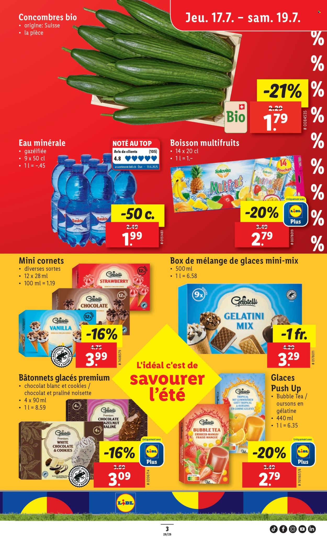 Catalogue Lidl - 17.7.2025 - 23.7.2025. Page 3. Page 3