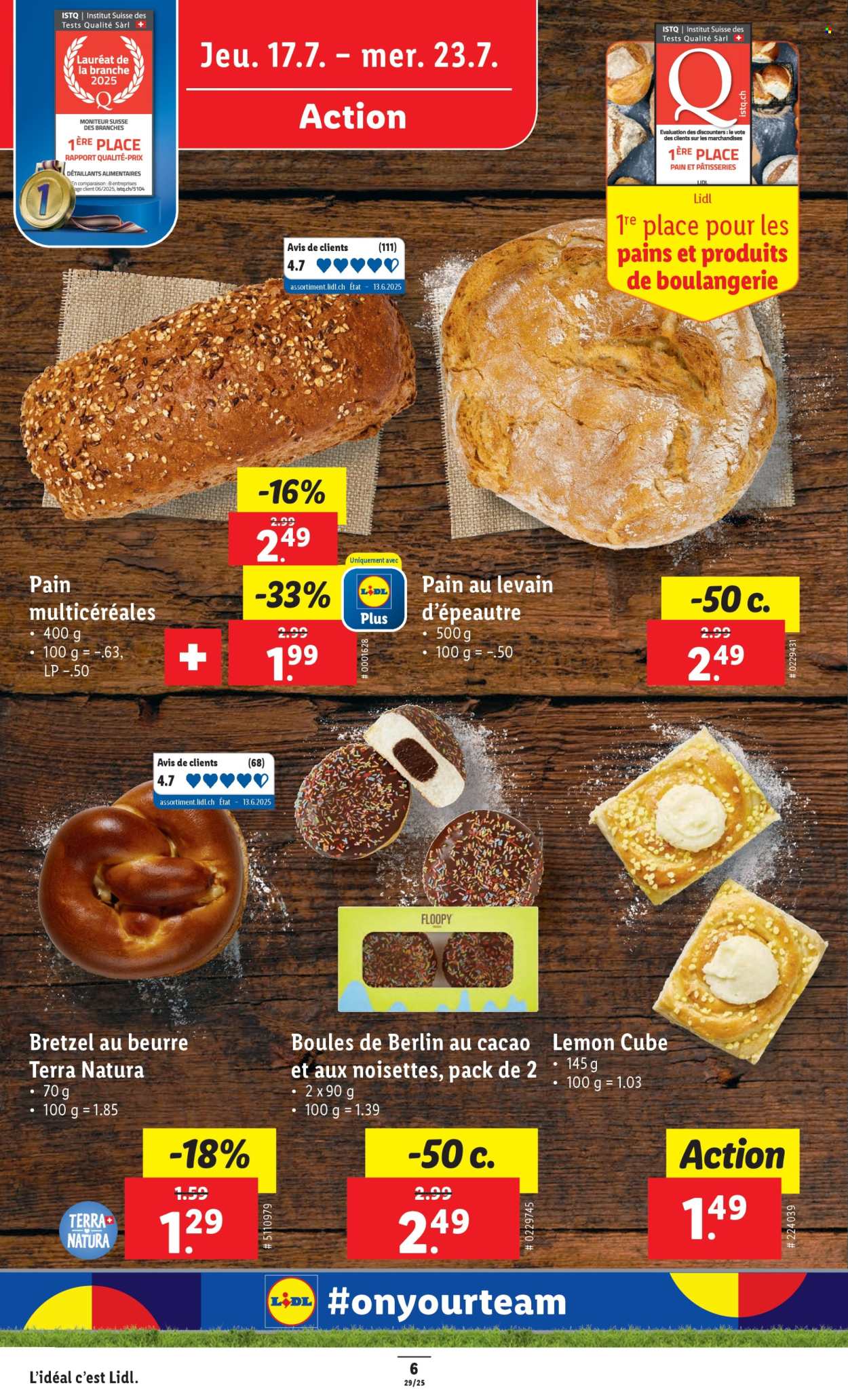Catalogue Lidl - 17.7.2025 - 23.7.2025. Page 6. Page 6