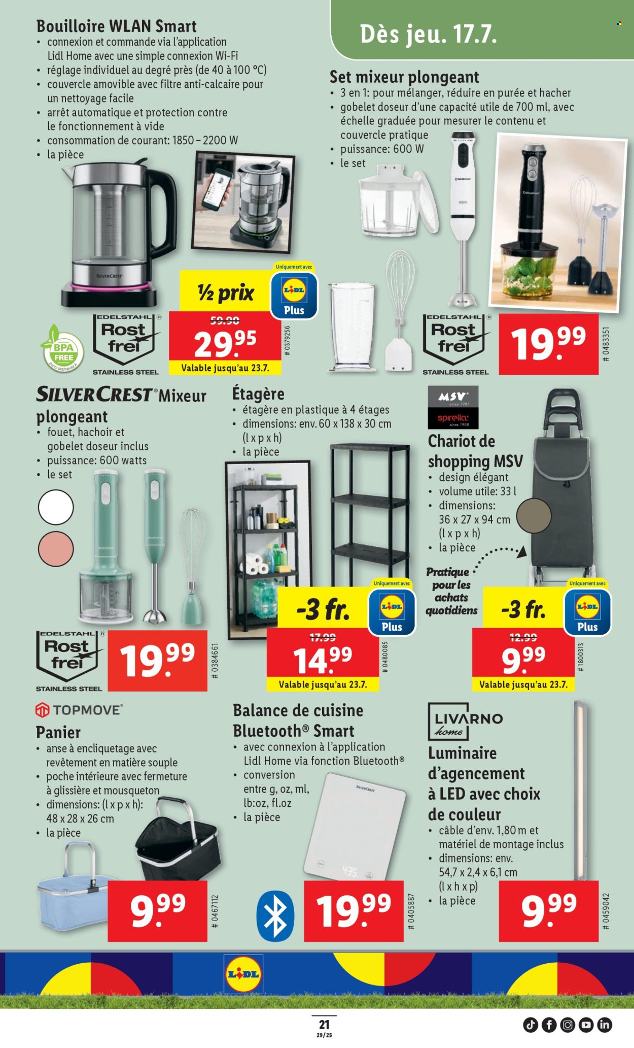 Catalogue Lidl - 17.7.2025 - 23.7.2025. Page 23. Page 23