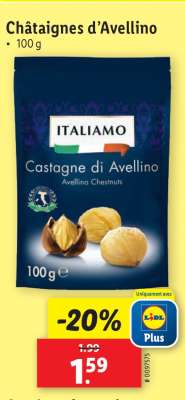 Châtaignes d’Avellino