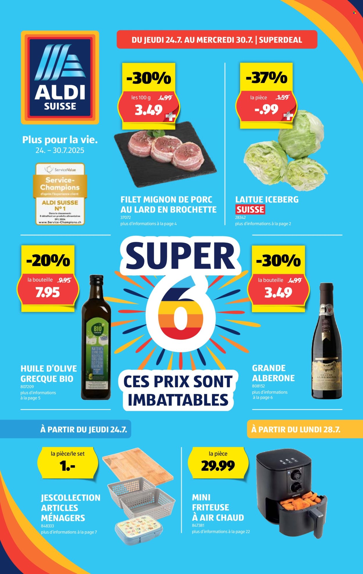 Catalogue Aldi - 24.7.2025 - 30.7.2025. Page 1. Page 1