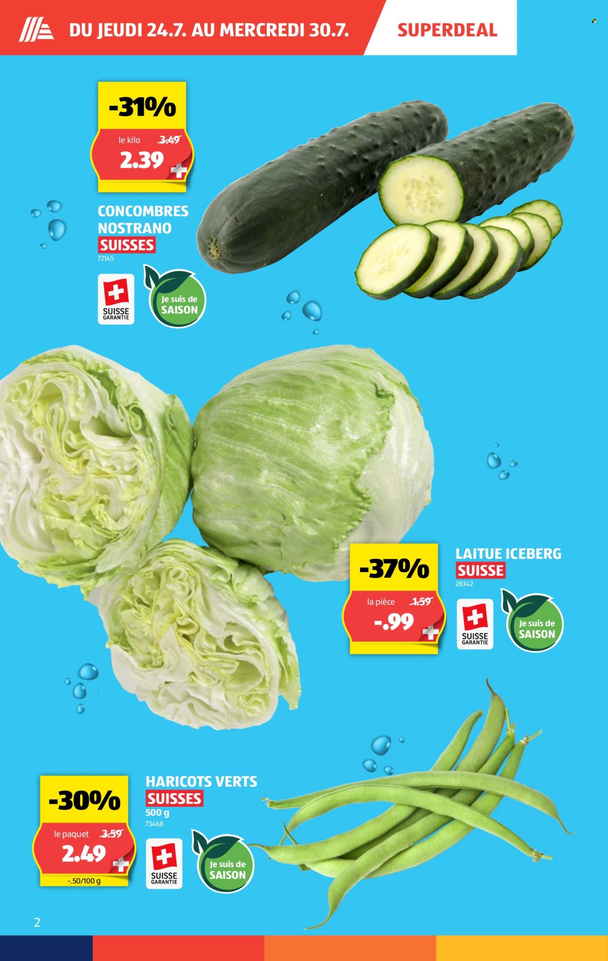 Catalogue Aldi - 24.7.2025 - 30.7.2025. Page 2. Page 2
