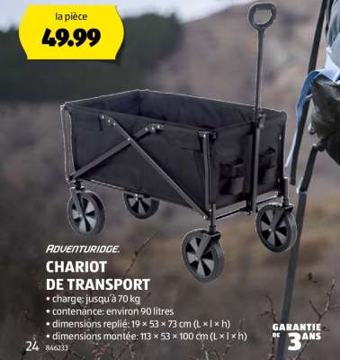 CHARIOT DE TRANSPORT