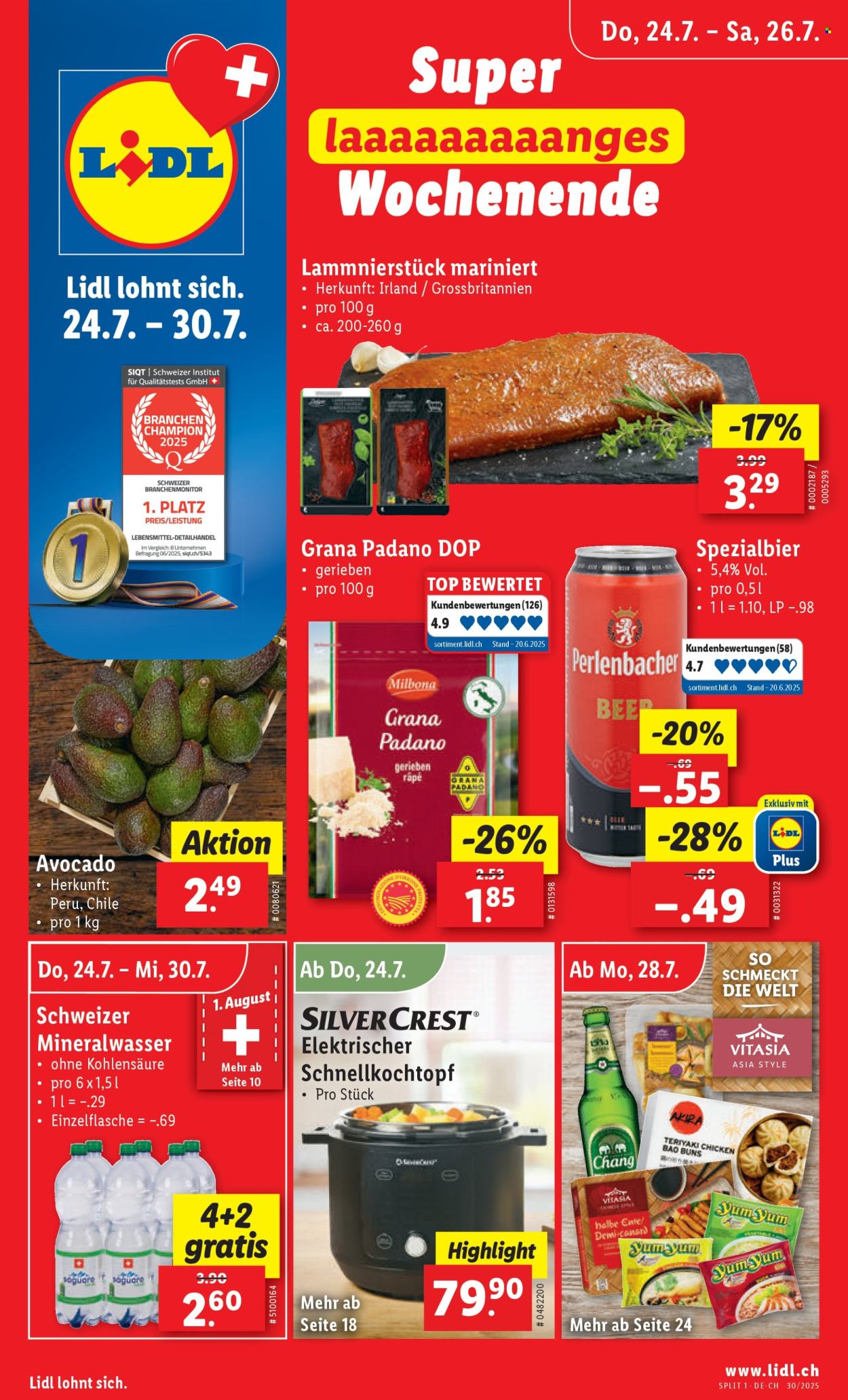 Catalogue Lidl - 24.7.2025 - 30.7.2025. Page 1. Page 1