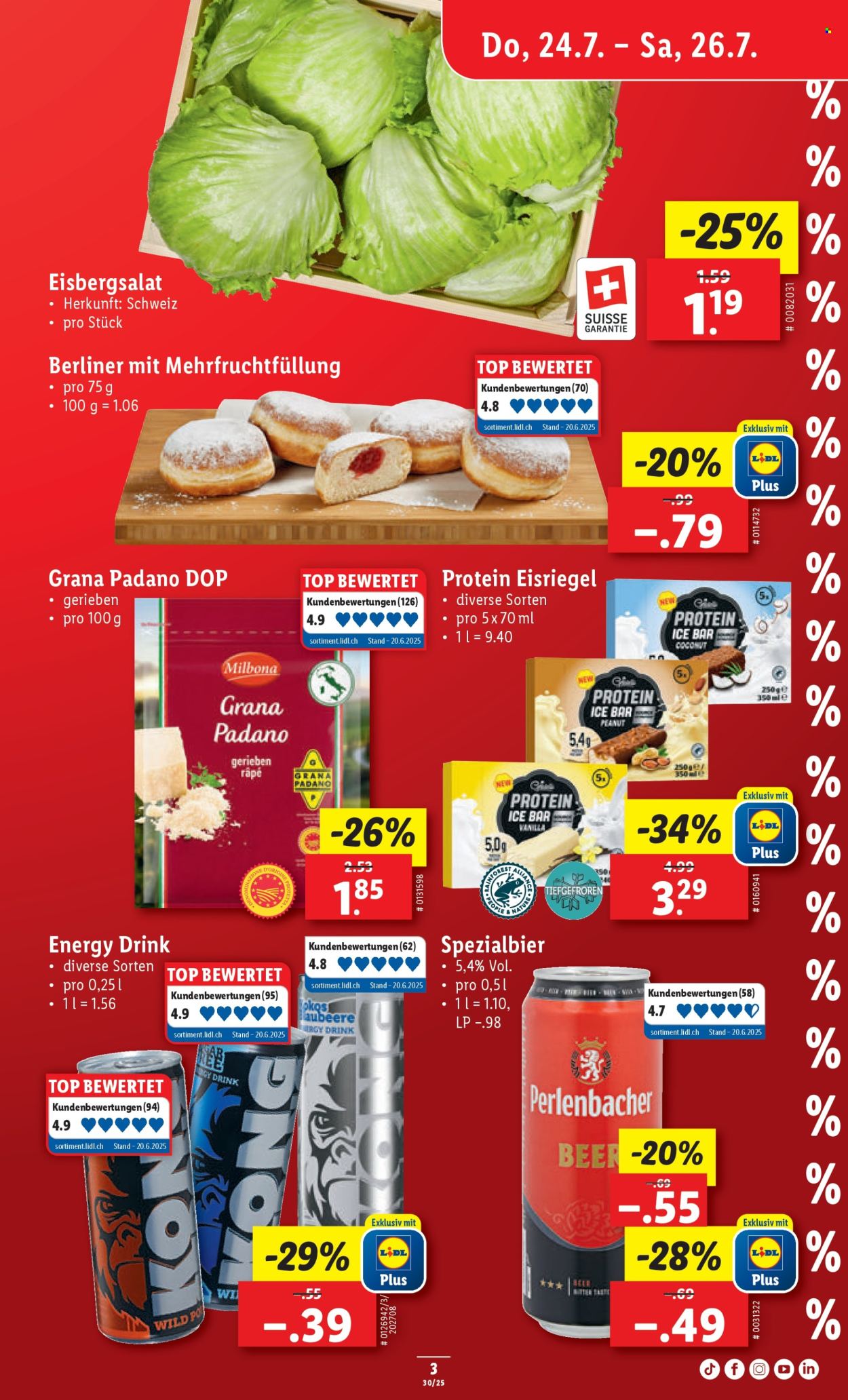 Catalogue Lidl - 24.7.2025 - 30.7.2025. Page 3. Page 3