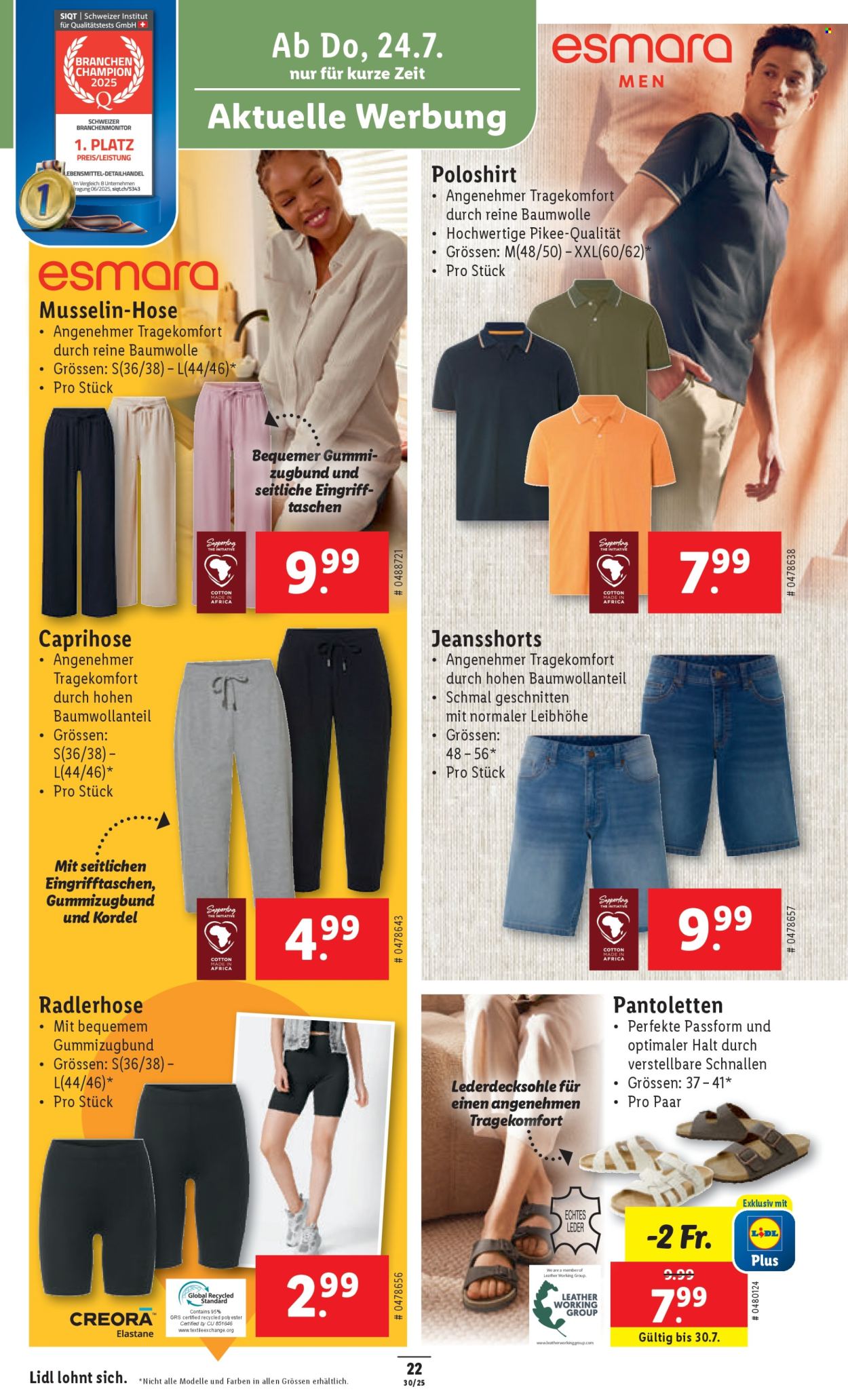Catalogue Lidl - 24.7.2025 - 30.7.2025. Page 24. Page 24