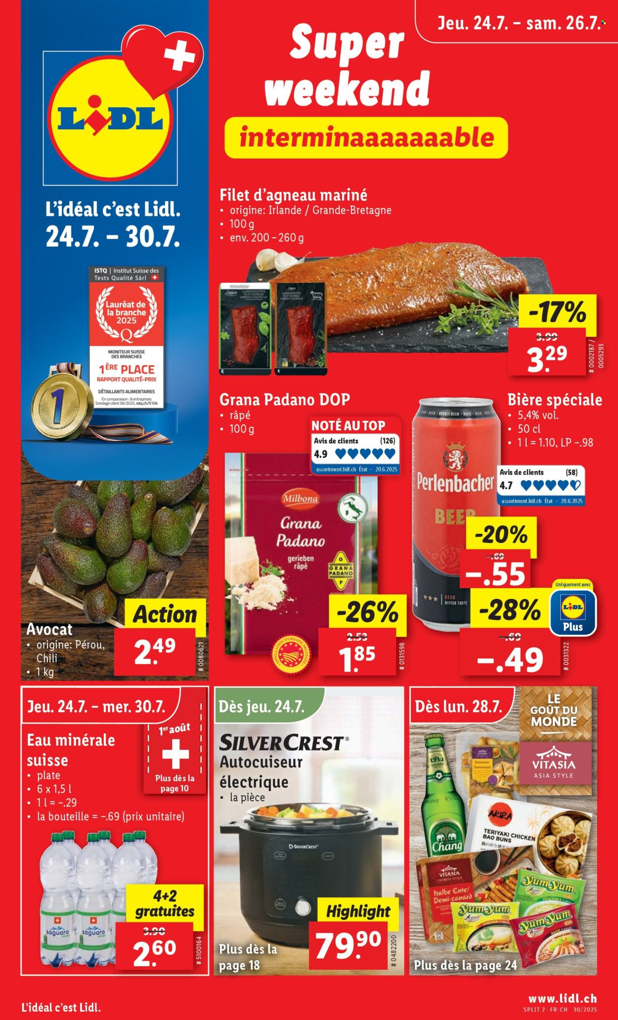 Catalogue Lidl - 24.7.2025 - 30.7.2025. Page 1. Page 1