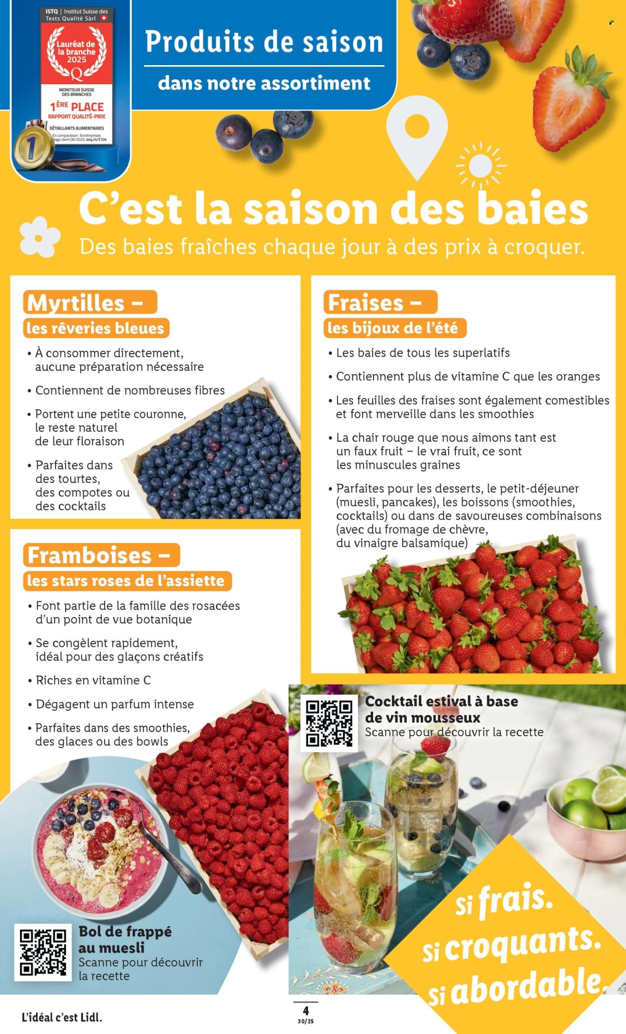 Catalogue Lidl - 24.7.2025 - 30.7.2025. Page 4. Page 4