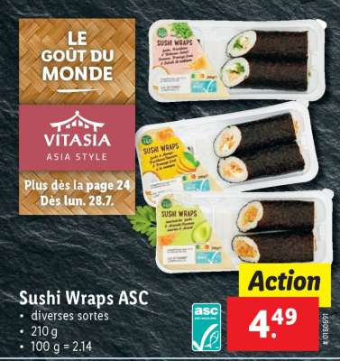 Sushi Wraps ASC