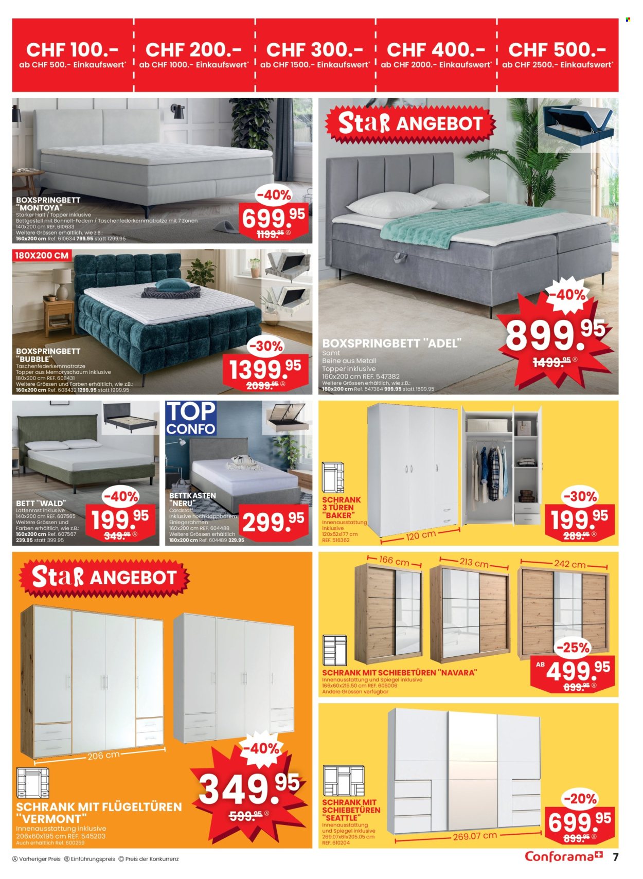 Catalogue Conforama - 23.7.2025 - 5.8.2025. Page 7. Page 7