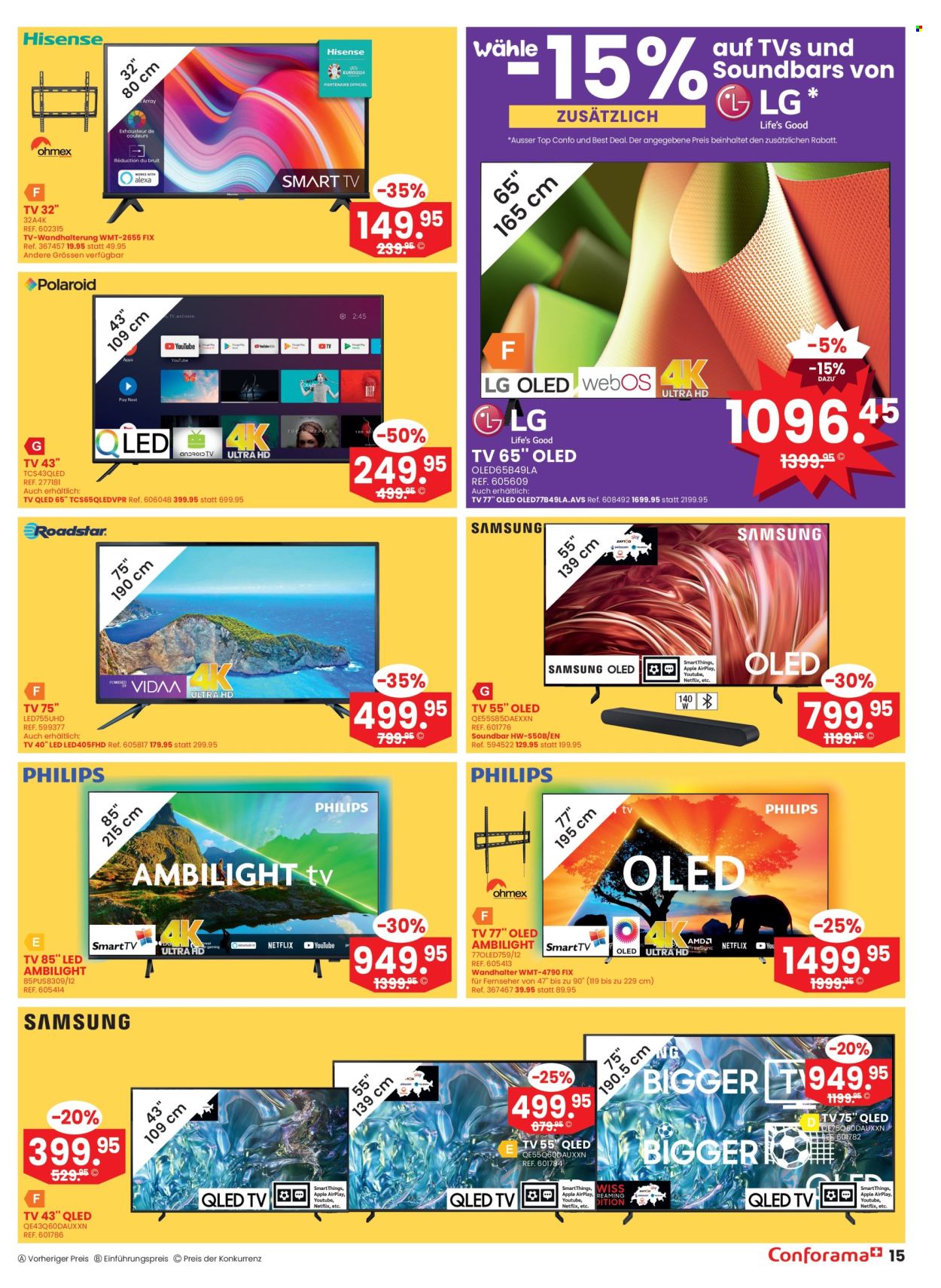 Catalogue Conforama - 23.7.2025 - 5.8.2025. Page 15. Page 15