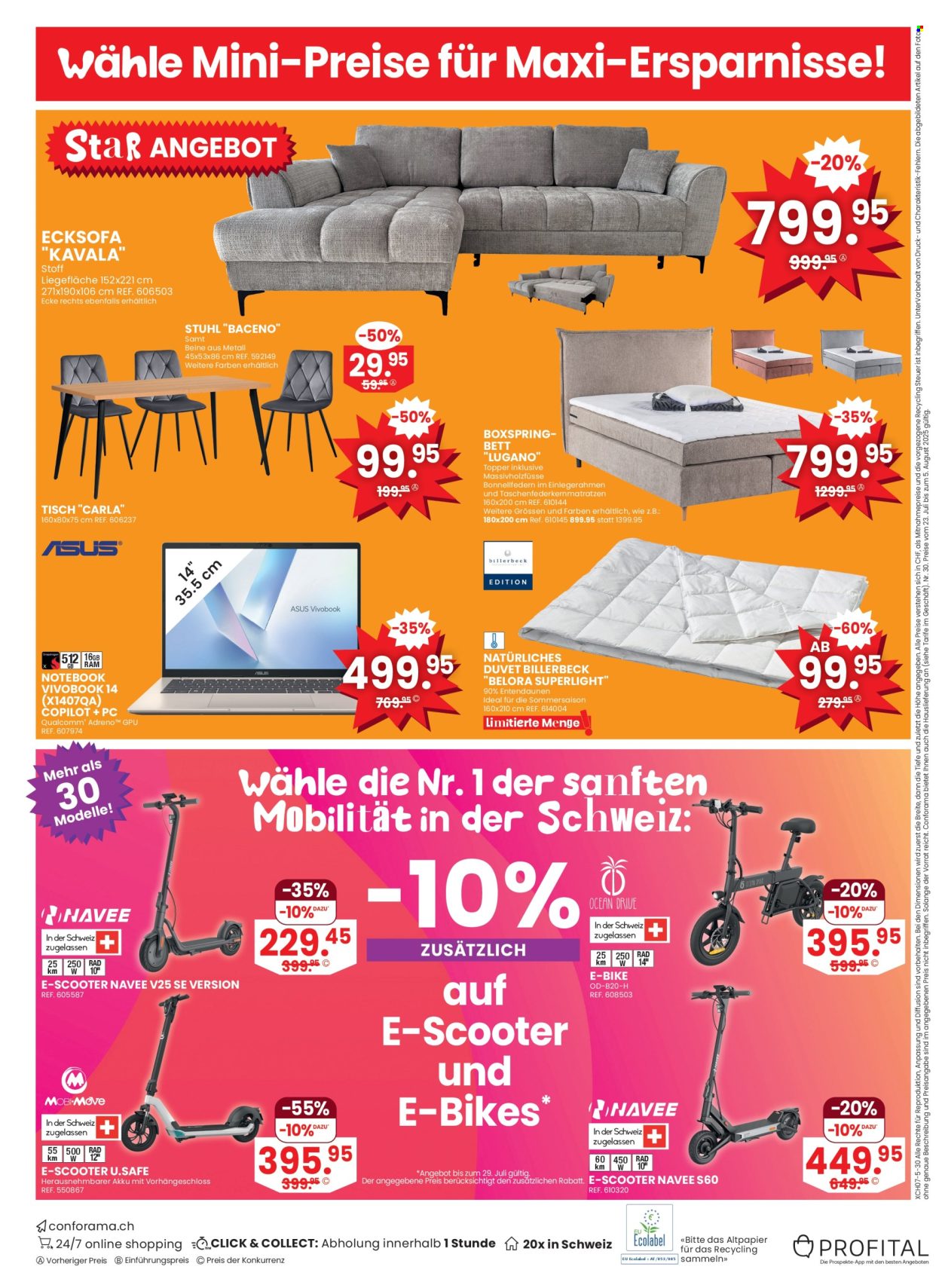 Catalogue Conforama - 23.7.2025 - 5.8.2025. Page 16. Page 16