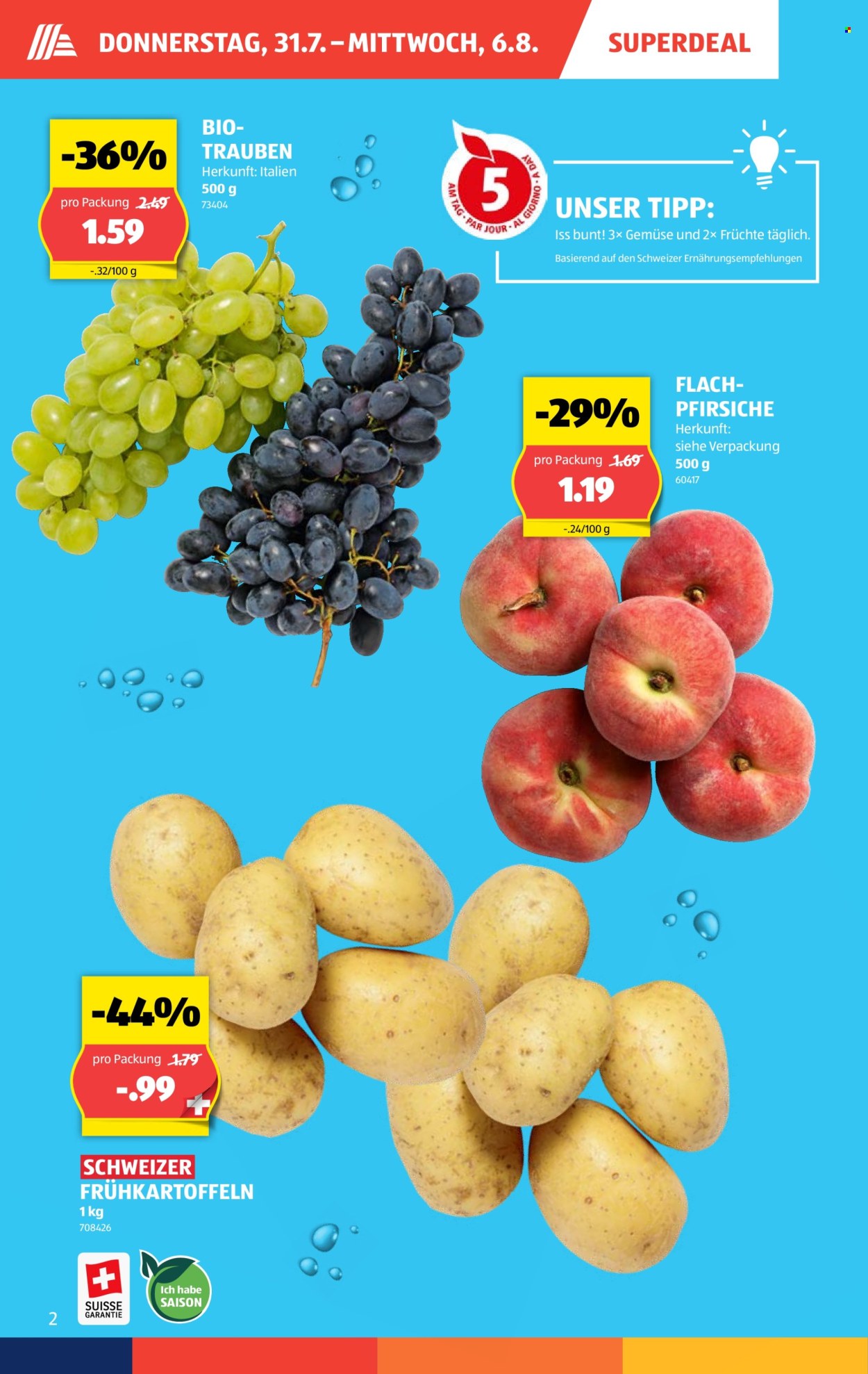 Catalogue Aldi - 31.7.2025 - 6.8.2025. Page 2. Page 2