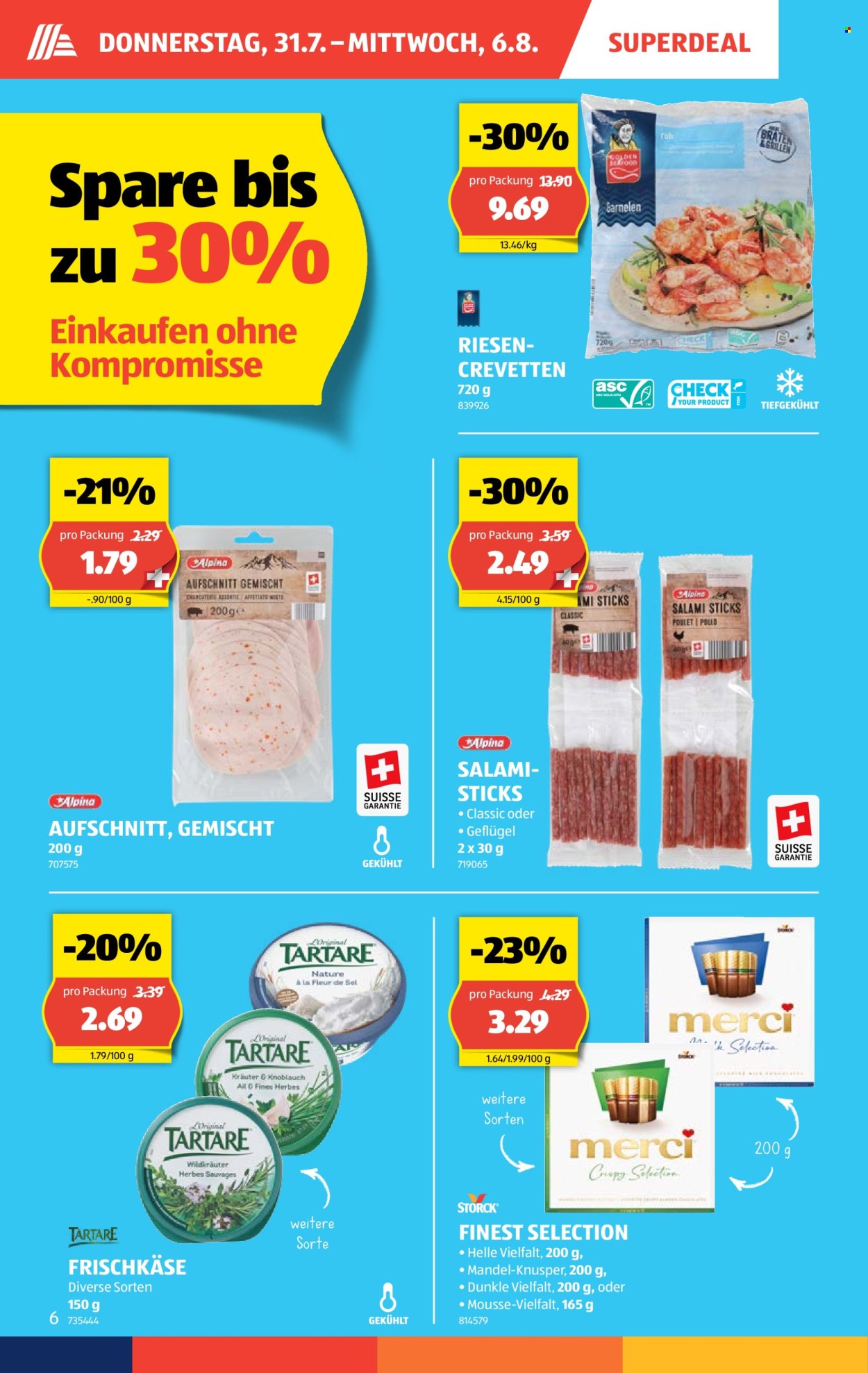 Catalogue Aldi - 31.7.2025 - 6.8.2025. Page 6. Page 6