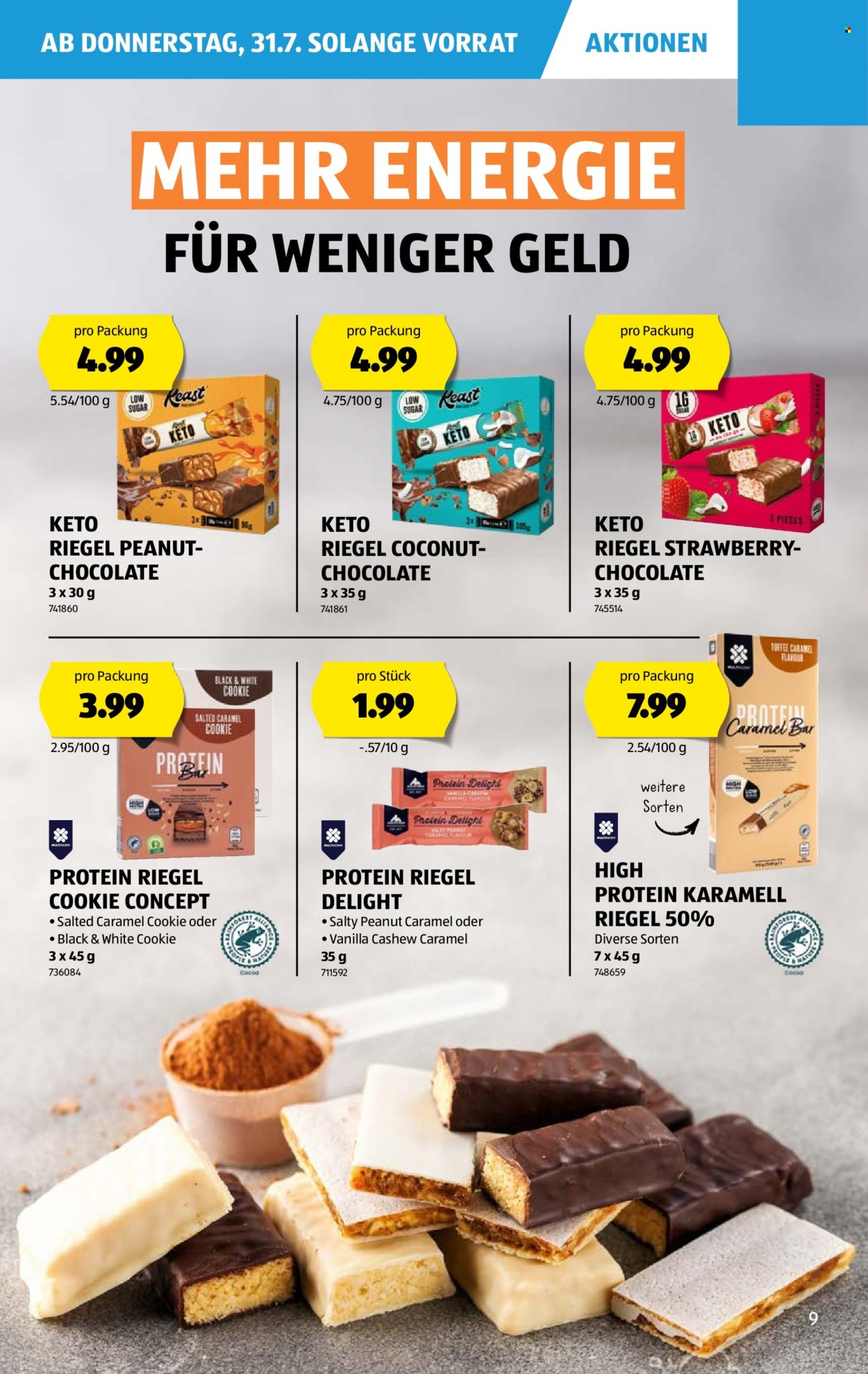 Catalogue Aldi - 31.7.2025 - 6.8.2025. Page 9. Page 9
