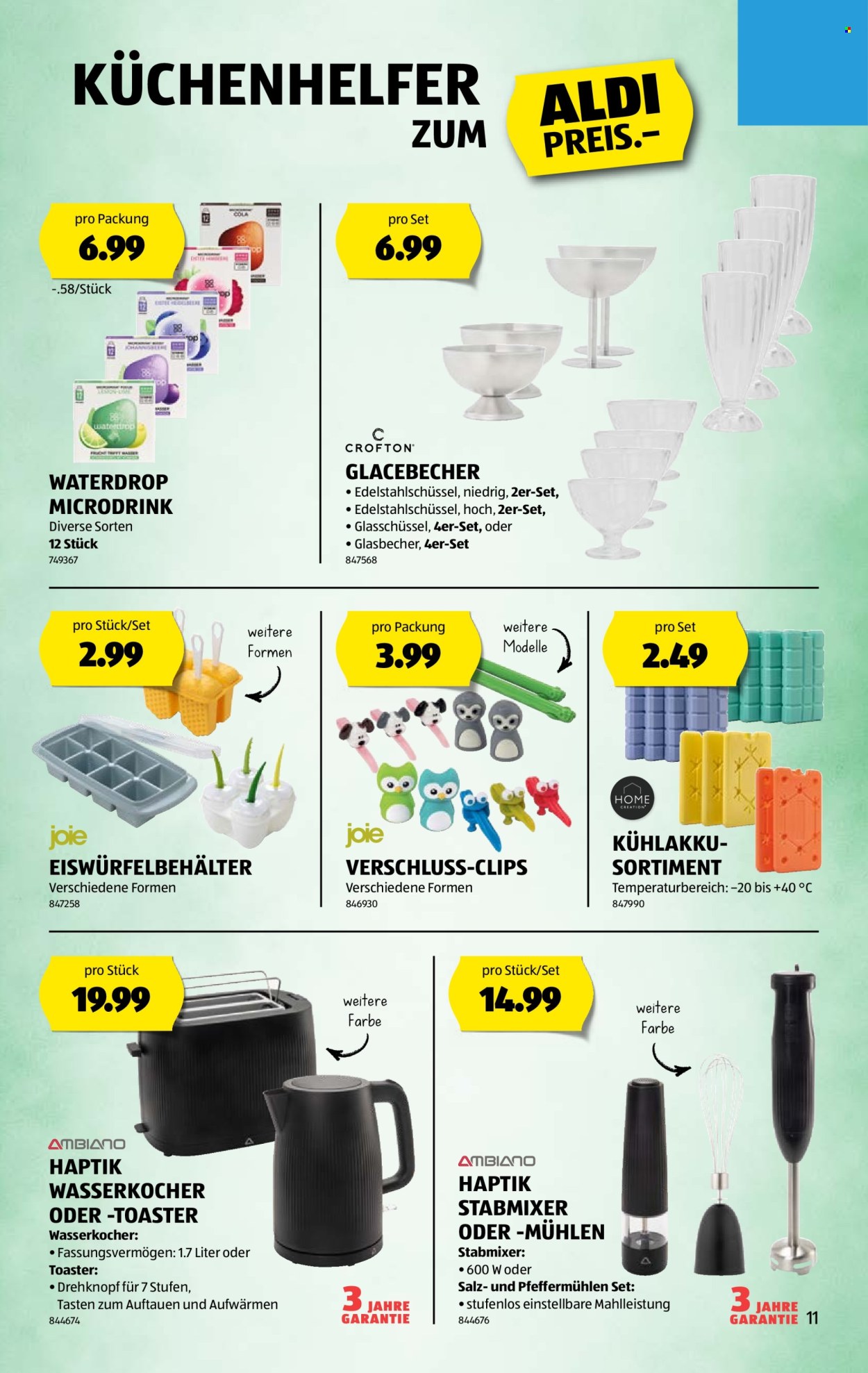 Catalogue Aldi - 31.7.2025 - 6.8.2025. Page 11. Page 11