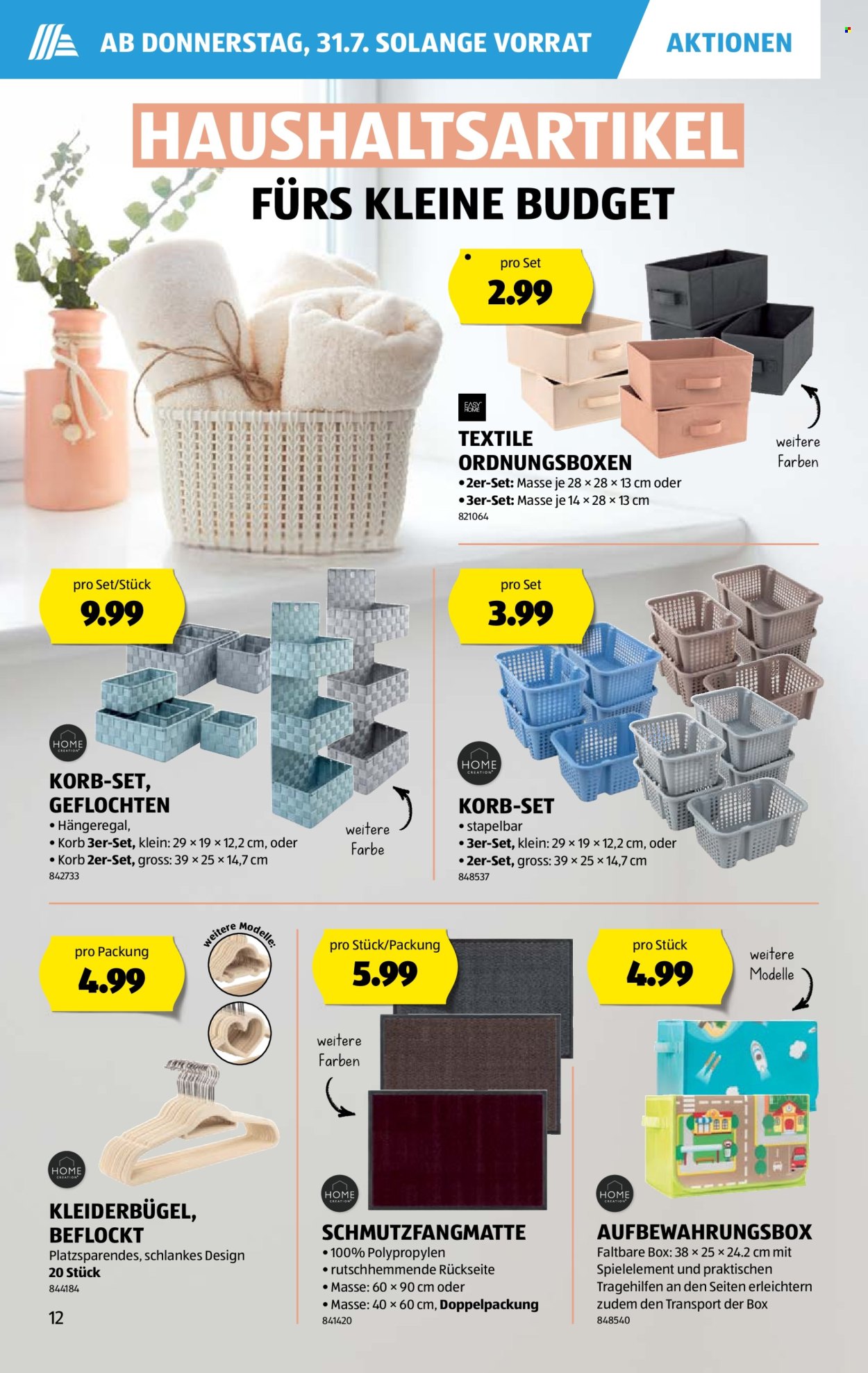 Catalogue Aldi - 31.7.2025 - 6.8.2025. Page 12. Page 12
