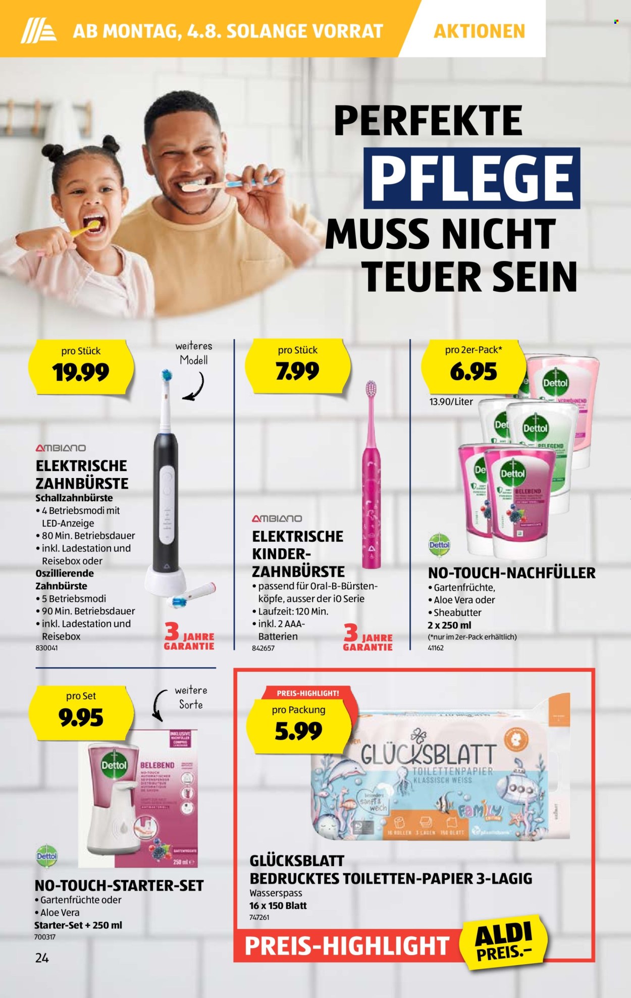Catalogue Aldi - 31.7.2025 - 6.8.2025. Page 24. Page 24