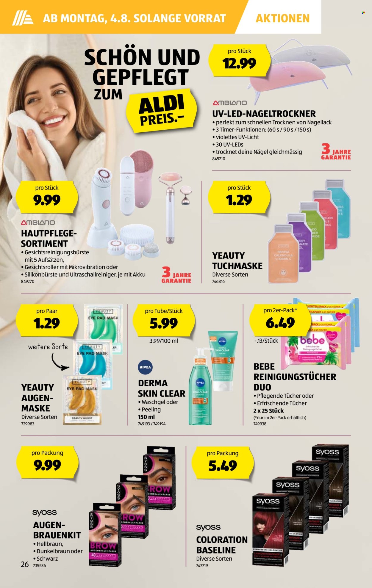 Catalogue Aldi - 31.7.2025 - 6.8.2025. Page 26. Page 26