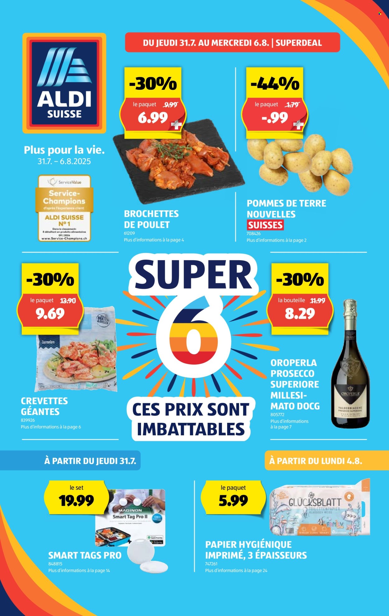 Catalogue Aldi - 31.7.2025 - 6.8.2025. Page 1. Page 1