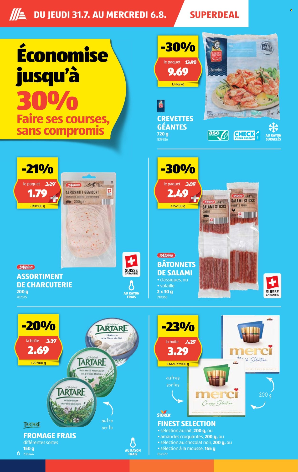Catalogue Aldi - 31.7.2025 - 6.8.2025. Page 6. Page 6