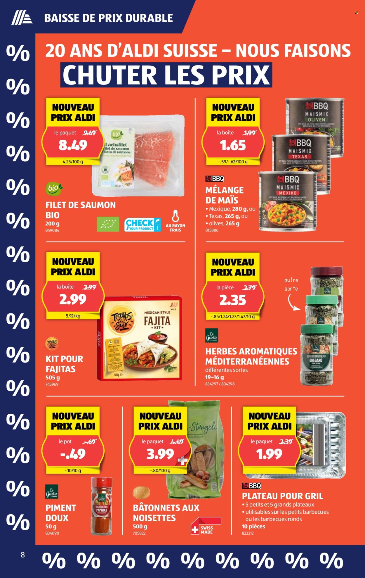 Catalogue Aldi - 31.7.2025 - 6.8.2025. Page 8. Page 8