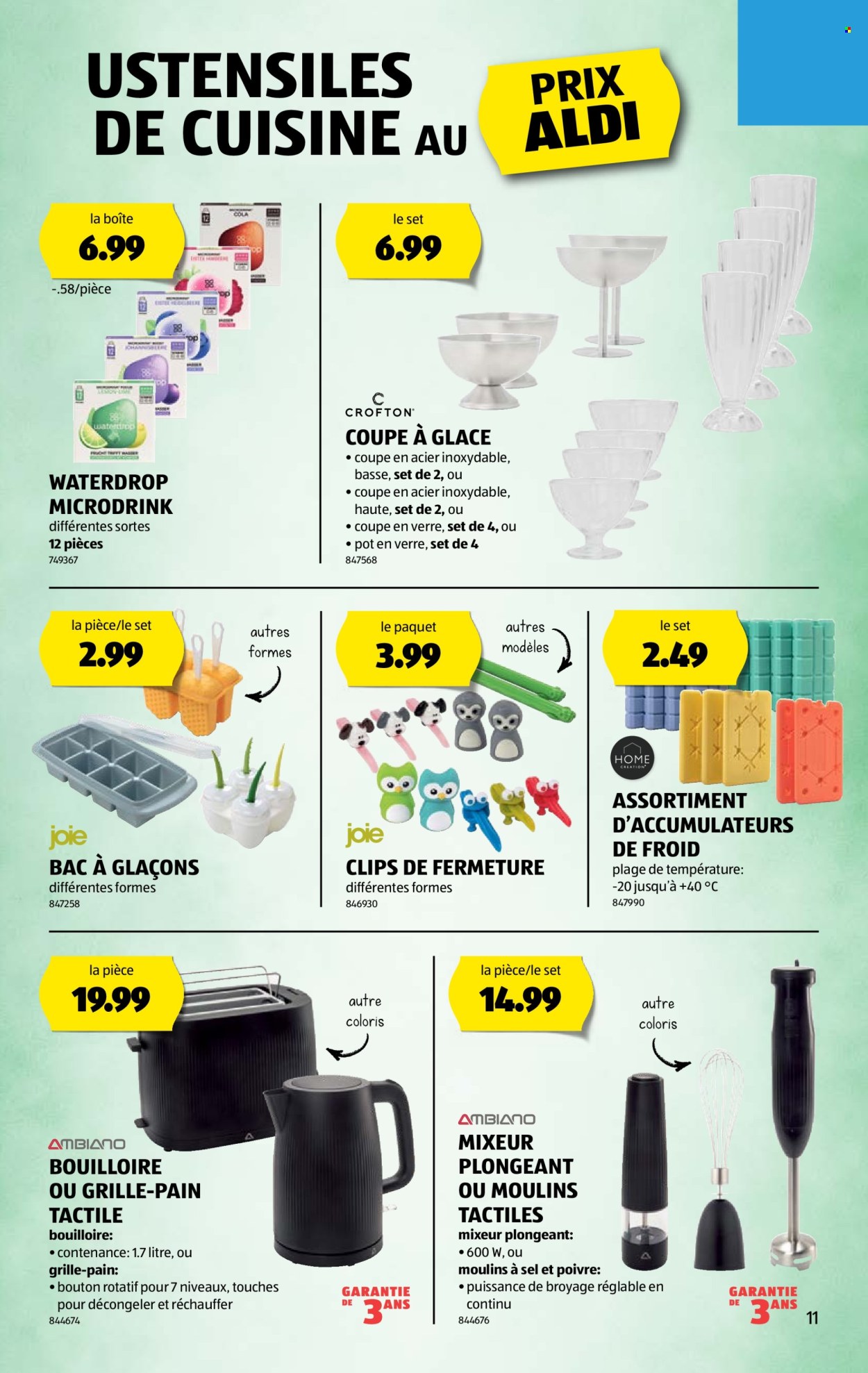 Catalogue Aldi - 31.7.2025 - 6.8.2025. Page 11. Page 11