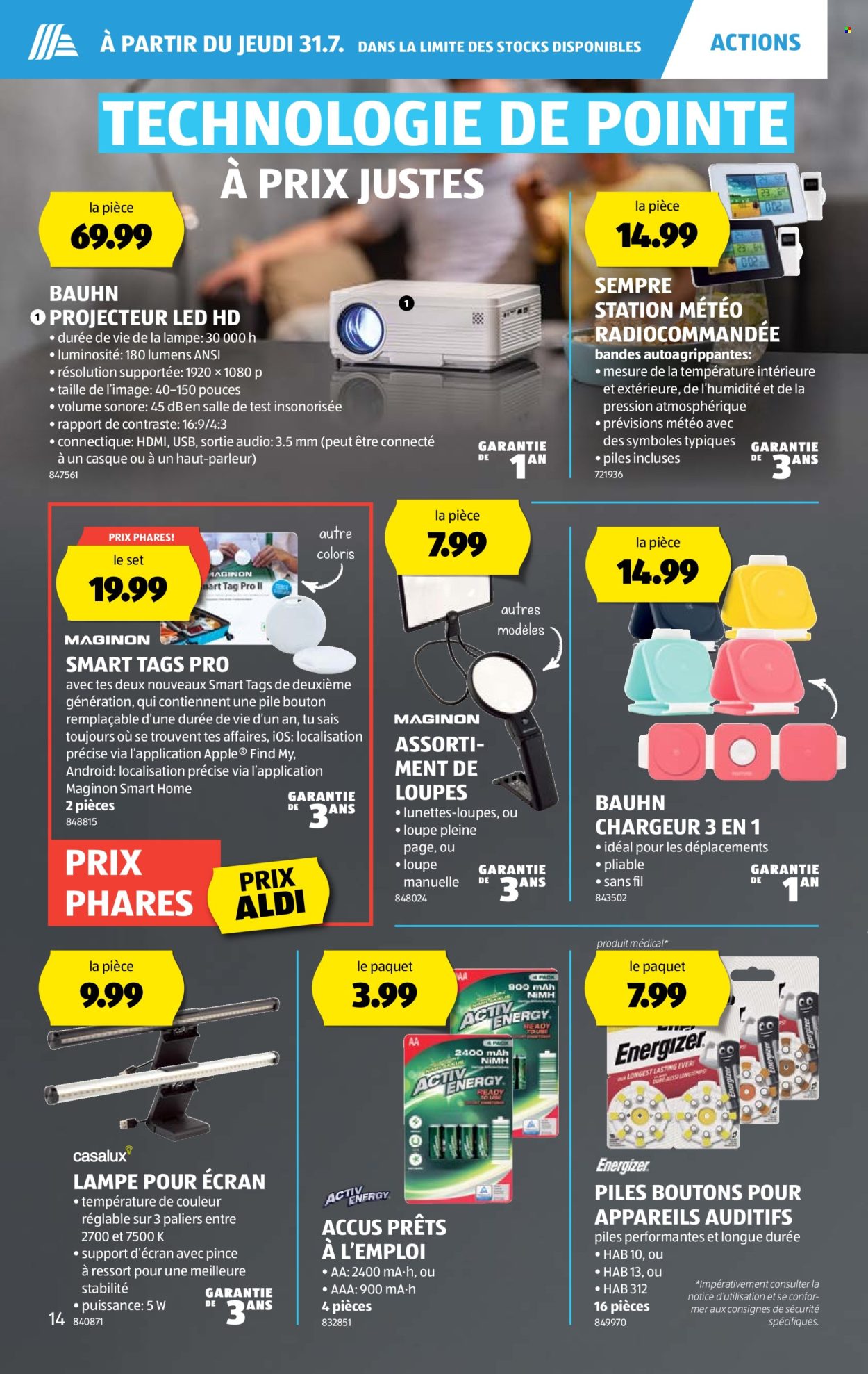 Catalogue Aldi - 31.7.2025 - 6.8.2025. Page 14. Page 14