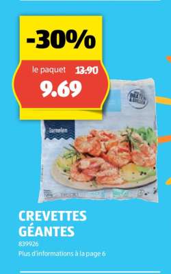 CREVETTES GÉANTES