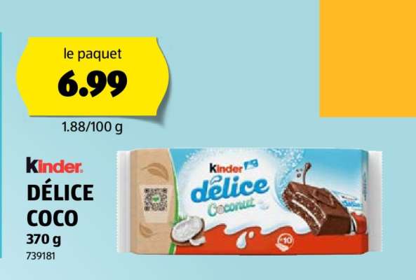 Kinder DÉLICE COCO
