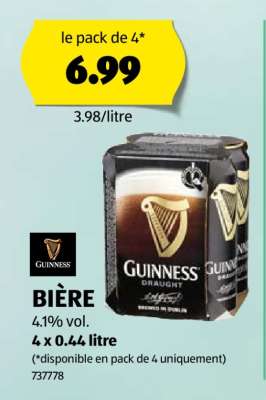 Guinness BIÈRE