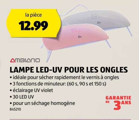 LAMPE LED-UV POUR LES ONGLES
