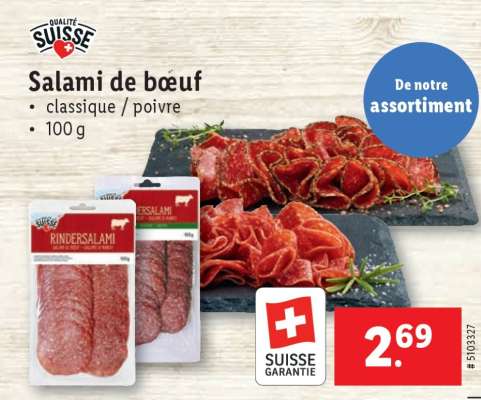 SALAMI DE BŒUF