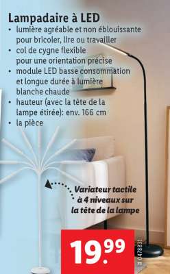 Lampadaire à LED
