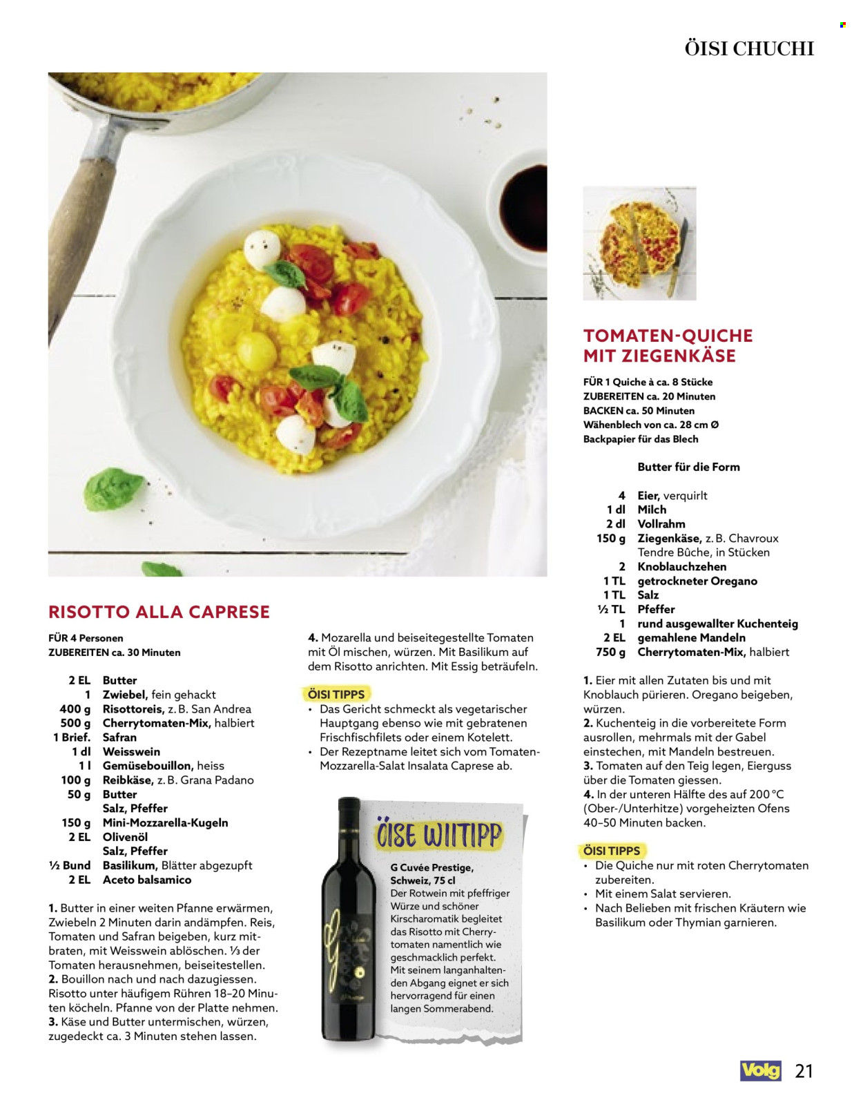 Catalogue Volg - 1.8.2025 - 31.8.2025. Page 21. Page 21