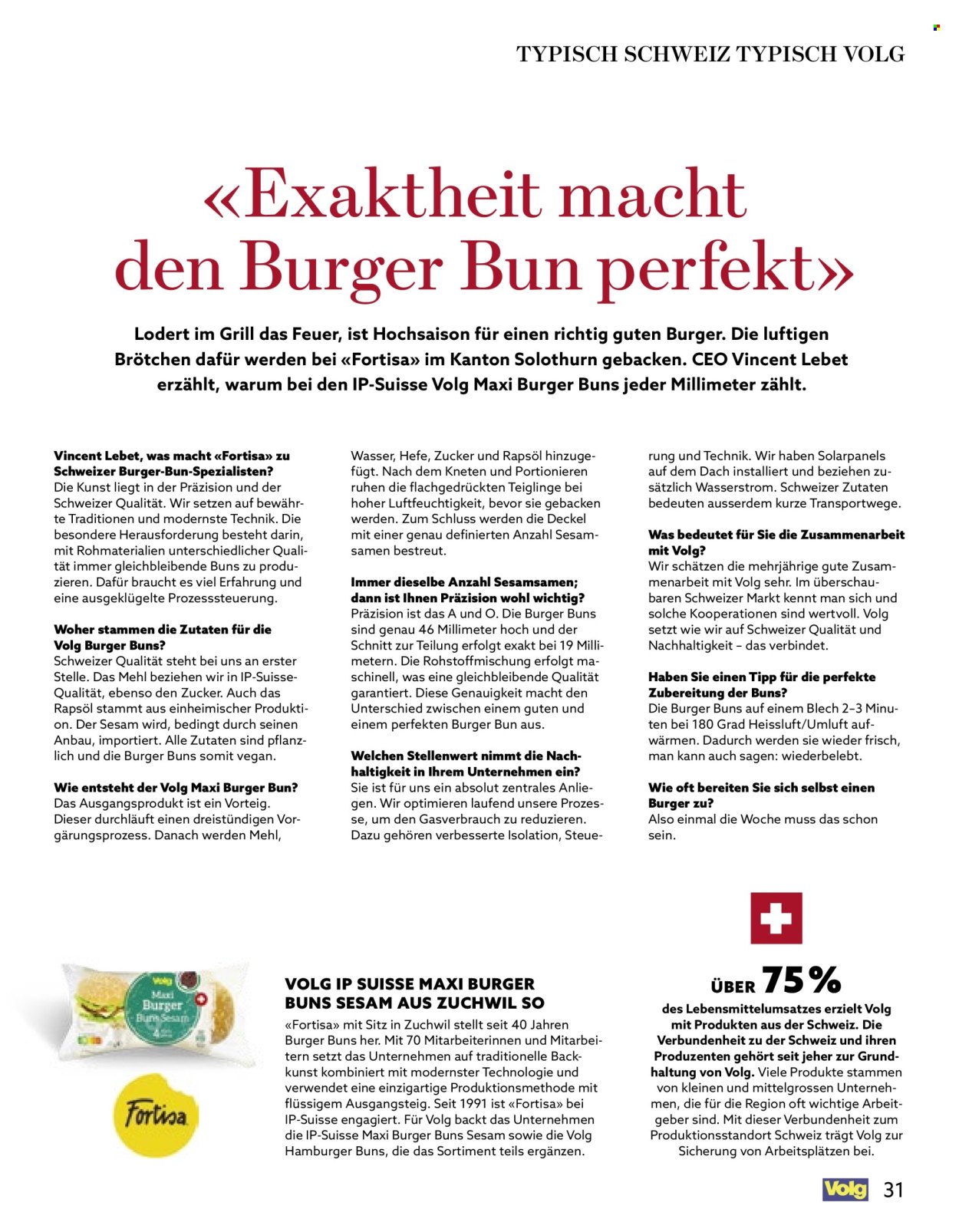 Catalogue Volg - 1.8.2025 - 31.8.2025. Page 31. Page 31